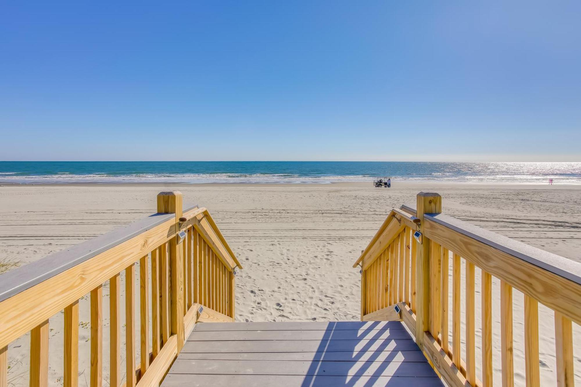 Myrtle Beach Condo - Steps To Ocean And Apache Pier! Buitenkant foto
